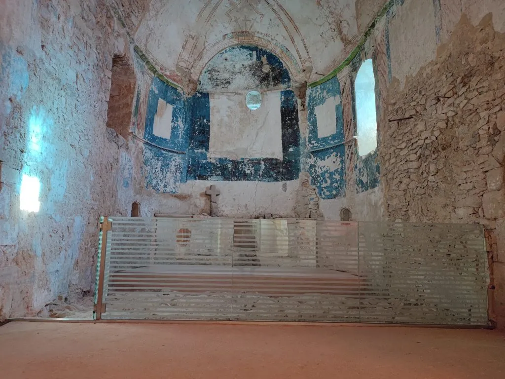 Intérieur de l'ancienne église Saint-André