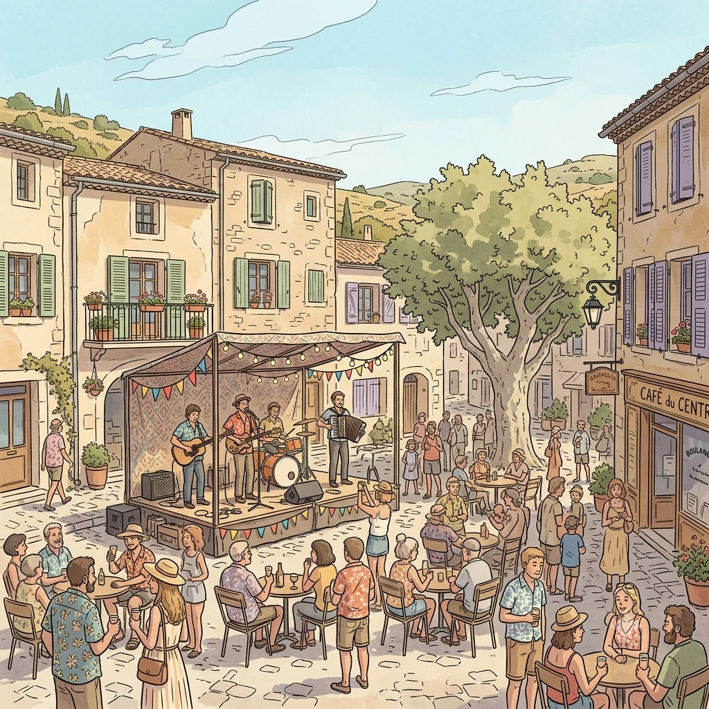 Du champ à l'assiette : dîner musical à Belvézet